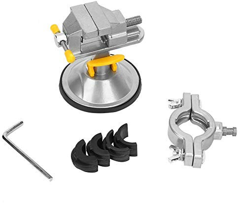 Schraubstock-Saugnapf Compact, Schleifmittel Andere Schleifmittel 360 Grad Rotation Stabiler Schraubstock-Tisch mit einem Paket an Zubehör