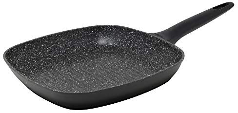 Pedrini Maori bistecchiera Grill Verdure per induzione 28x28, Alluminio