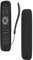 Silicone Protective Case Compatible with Philips TV Remote, Shockproof Anti-Scratch Shell Cover for philips tv Remote, Fit Like a Glove with Anti-Lost Hand Strap (Black)
