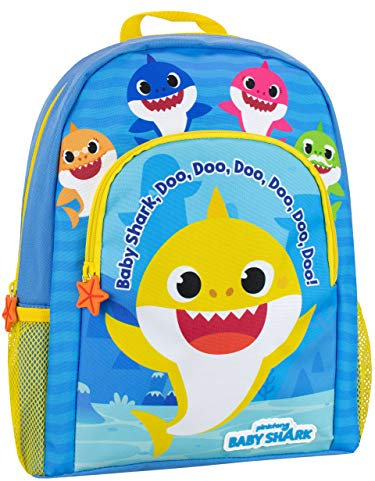 Pinkfong Kinder Rucksack Baby Shark Blau einzigartige Größe