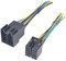 16 Pin Male and Female Radio ISO Wire Harness Adapter for Peterbilt Freightliner International Semi Truck Volvo Sterling Mack Kenworth Stereo Connector to JVC Pioneer Kenwood Sony Android