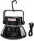 KENANLAN Solar Camping-Ventilator mit LED Laterne, 3 in 1 USB Ventilator mit Haken, Drehung, 4-Gang Deckenventilator Zeltventilator Stromausfälle, Notfälle zu Hause, Camping,