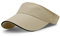 VSUSN Unisex Visor Cap Sonnenhut Einstellbar Sommerhut mit Klettverschluss für Damen und Herren,Beige