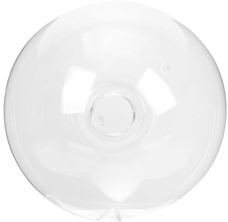 Operitacx Pantalla De Lámpara Pantalla De Luz De Globo De Cristal Pantalla De Esfera Protector De Bombilla Tipo Globo Pantalla De Cristal Globo Vidrio Tornillo G9 Ventilador De Techo