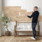 SUN WOOD Stick-it selbstklebende Holz Wandverkleidung im Eichenholz Design RESIDENCE; Wandpaneele zum Kleben; 0,48m2 Holzverblender
