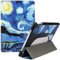 ZhaoCo Custodia Sottile Compatibile con Google Pixel Tablet 11 Pollici 2023, Custodia Cover Protettiva in Pelle PU con Supporto Funzione - Pittura