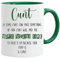 Rude Mug | C UNT |Funny Mugs for Men and Women | Sarcastic Slogan Gifts | Adult Humour Rude Gift Cup | Joke Mug | Secret Santa Gift