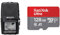 Zoom H2N Handy Recorder & SanDisk Ultra Android microSDXC UHS-I Speicherkarte 128 GB + Adapter (Für Smartphones und Tablets, A1, Class 10, U1, Full HD-Videos, bis zu 140 MB/s Lesegeschwindigkeit)
