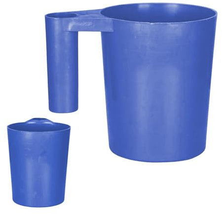 Zuasdvnk Gobelet doseur pour substances de piscine, pichet de mélange, gobelet doseur, gobelet doseur, gobelet doseur multi-usages avec poignée, gobelet doseur pour substances de piscine, cuisine