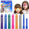 Aomig Truccabimbi, 6 Colori Face Body Painting Trucco per Viso, Costume Cosplay Trucco Body Paint Pittura Corpo Sicuro e Non Tossico, Lavabile, Bambini, Ragazzi, Carnevale, Halloween, Natale, Cosplay