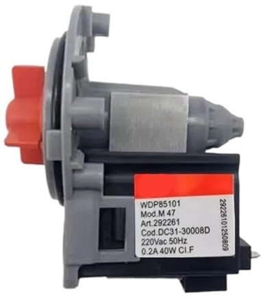 IATKIDTL Washing Machine Drain Water Pump Drain Pump Motor,Compatible For LG,DC31-30008D WDP85101 50/ 60hz,Washing Machine Drain Pump Motor