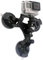 REFLEX CAMERA Car Windshield Triple Suction Cup Mount Holder Stand with 1/4 Screw, 360° Ball Head – Compatible with Go Pro, Insta 360, DJI Osmo, plus other Action Cameras – Strong Secure Suction Base