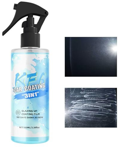 Spray Agente Rivestimento Per Auto - Rivestimento Protettivo Spray Per Veicoli - Liquido Rigenerante 100ml per Vernice Cerchi Vetro Interni Fanali Esterni Applicazioni Esterne