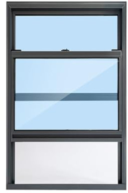 Ventana de aleación de aluminio para servir camiones de alimentos, color negro, con asa práctica para catering escolar, 100 x 150 cm