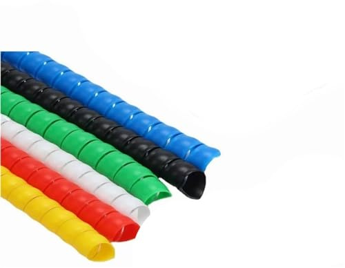 1 Meter Spiral Cable Sleeve 8-50mm Multicolor(Green,ID 50mm)