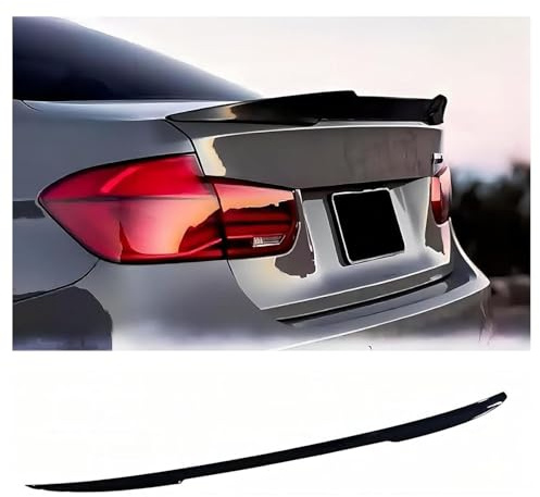TVVXIO Auto Kofferraum Heck Spoiler für BMW 1er E81 E82 E87 E88 F20 F21 F40 F52 116i M135i, Spoiler Heckspoiler Heckflügel Car Tuning Accessories,A Sedan
