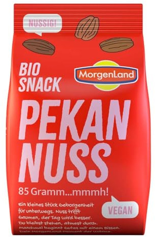 MorgenLand Snack, Pekannuss, 85g
