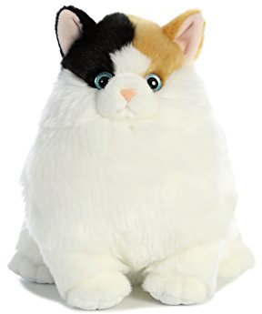 Aurora World Fat Cats Munchy Calico Plush