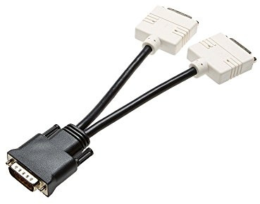 PNY Technologies DMS59 2x DVI-I Cable for NVS280/90/440 Graphics Card