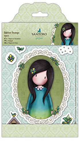 Santoro Gorjuss Gummistempel, Vögel einer Feder