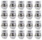 XtremeAuto Zinc Plated Alloy Wheel Nuts. M12 x 1.5, Taper Washer, 19mm Hex For Use With Ford Alloy Wheels (20)