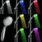 Cabezal de ducha de mano, LED multicolor de 7 colores, cabezal de regadera con luz LED que brilla en el agua