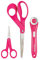 Fiskars Bastel-Starter-Set (3-teilig), Pink, 3 Stück