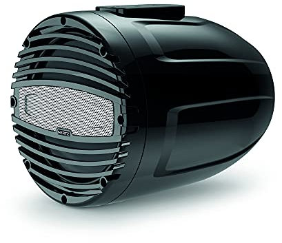 HERTZ 200W 8 HTX 8 M-FL-C RGB LED IP65 Marine Tower Speaker - Black