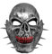 xtom2013 teampunk Gasmaske Maske Schutzmaske Atemschutzmaske mit Metallspikes für Cosplay74 (rot)