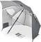 Sport-Brella Premiere XL UPF 50+ Schirmunterstand für Sonnen- und Regenschutz (2 Fuß, Grau)