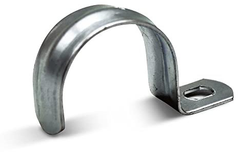 DOJA Industrial | Pinze a Clip Tubi | Diametro 32 mm | 25 Pezzi | Forma a S | Morsetto di Collegamento Anello | Anello Tubo Morsetto | Fascetta per Tubi | Multifunzione: Passacavi, Tubo Acqua, Gas...