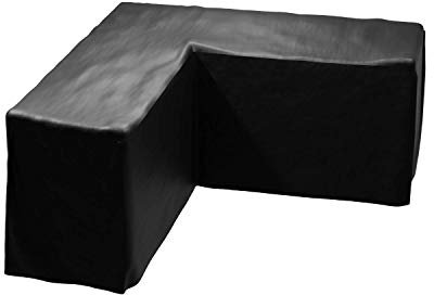 KCT Outdoor Protective Weatherproof Cover for Garden Patio Furniture L Shape - Extra Large