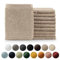 Blumtal Premium Frottier Waschlappen Set 10 teilig 100% Baumwolle - Oeko-TEX zertifizierte Waschlappen 10x (15x20 cm) - saugstarkes Frottier Seiftücher Set waschbar °60 - Seiflappen Beige/Taupe