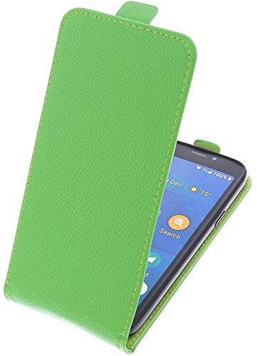 foto-kontor Cover compatible with Doro 8050/8050 PLUS flip-style mobile phone case green