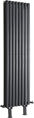 Hudson Reed Revive - Design Heizkörper 1600mm x 472mm in Anthrazit