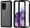 seacosmo Coque pour Samsung S20 Ultra, Antichoc Housse [avec Protège-écran] Full Body Protection Etui Robuste Intégrale Transparente Bumper Portable Case pour Samsung Galaxy S20 Ultra 6,9 Pouces, Noir