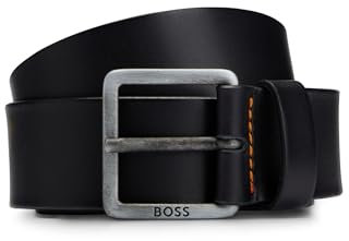 BOSS Herren jeeko_sz40 G rtel, Black1, 90 EU