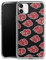 Silikon Hülle kompatibel mit Apple iPhone 11 Case transparent Handyhülle Naruto Shippuden Pattern Akatsuki