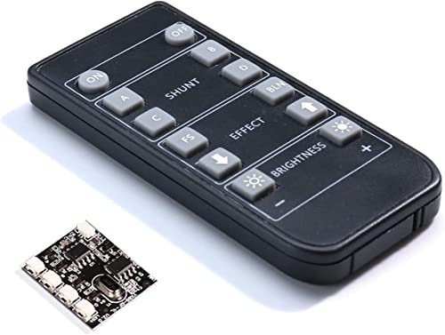 Fernbedienung und Fernbedienungsmodul für DIY-MOC-Beleuchtung, Fernbedienungsset Kompatibel mit Lego und andere große Markensteine Led Licht Set