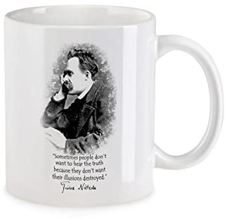 Urban Backwoods Friedrich Nietzsche Illusions Tasse Mit Spruch Kaffeetasse
