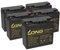 5X Akku Batterie 12V 22Ah kompatibel Elektroroller E-Scooter 60V 20Ah SXT Viper