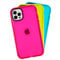 Case Compatible with iPhone 12 Pro Max Translucent Ultra Impact Shockproof, Protector Compatible with iPhone 12 Pro Max Heavy Duty, Case Compatible with iPhone 12 Pro Max Anti-Shock Neon Pink