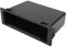 Dash Radio Pocket, Stereo Radio Storage Box Single Din Black for in the Car