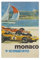 Generisch Poster mit Vintage-Autorennen Monaco Grand Prix 1970, Leinwandposter, Wandkunst, Dekordruck, Bild, Gemälde für Wohnzimmer, Schlafzimmer, Dekoration, ungerahmt, 40 x 60 cm