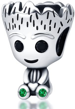 QIKAOLA 925 Charms en argent sterling Perles pour Pandora Plage Océan Amour Famille Animaux Charms Pendentif Fit pour bracelets et colliers européens