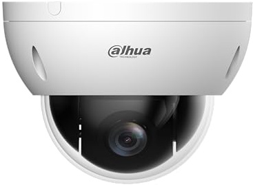 Dahua WizSense 4MP PoE Dome IP Security Camera 2.8mm Outdoor IP66 - SD22404DB-GNY