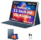 TUOHAITIME Tablet 11 Zoll Android 14 Tablets, 12 GB RAM 128 GB ROM 1 TB Expand, Tablets Mit Octa-Core, 8000 mAh, 5 MP+8 MP, Widevine L1, GPS, WLAN, Bluetooth, 1280 x 800 IPS (Blau mit Schutzhüille)