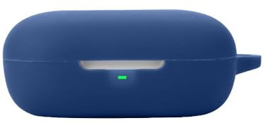FTRONGRT Cover Compatibile con Motorola Moto Buds, Silicone Morbido, Antigraffio, Custodia protettiva per scatola per cuffie Bluetooth Compatibile con Motorola Moto Buds.Blu Navy