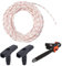 Pull Cord For Petrol Lawnmower Pull Cord Replacement,Lawn Mower Pull Cord,10 Meters 3.5mm Rope Replacement For Recoil Starter Gasoline Engine Work Tools/Chainsaw Lawn Mower Trimmer(2 Starter Handles)