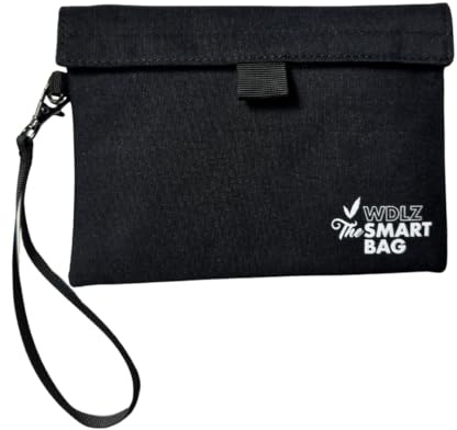 WEEDLEZ Smart Bag Antiodore – Carboni Attivi, Zip Ermetica 21x15